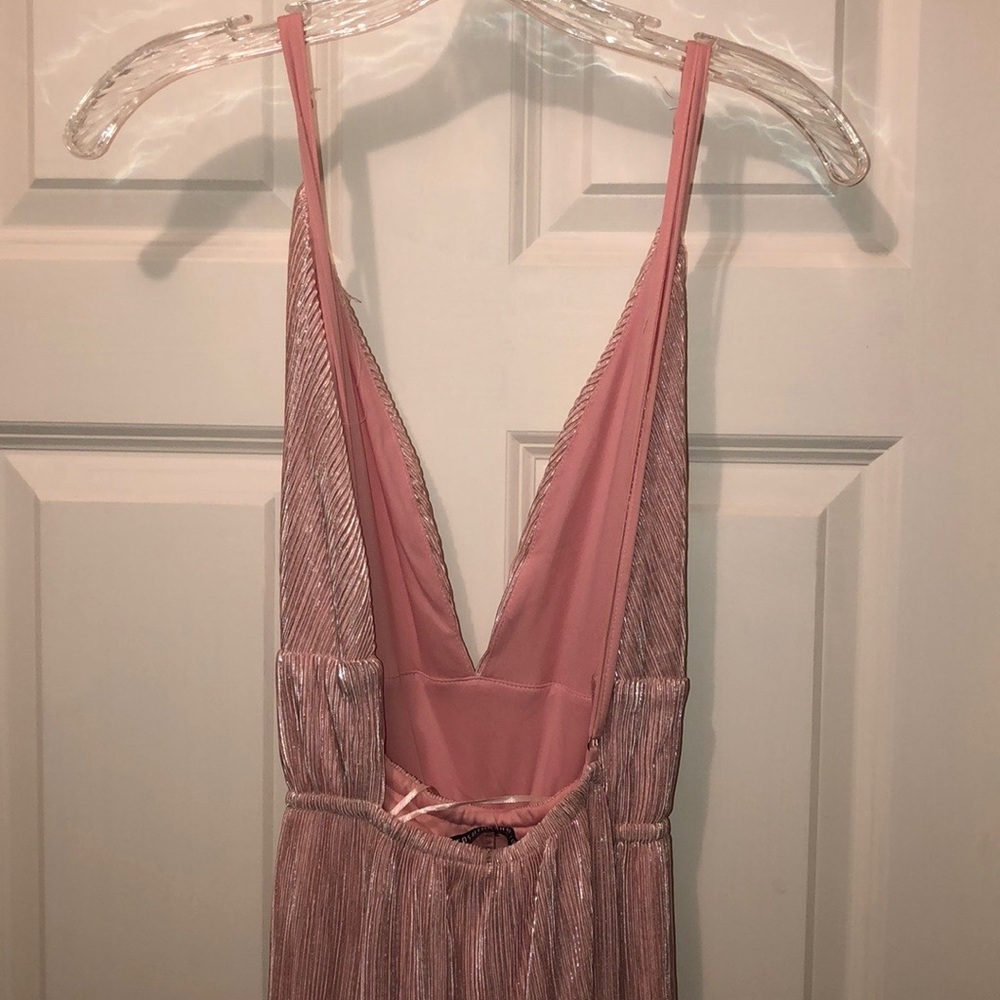 Elegant Pink Evening Gown - Picture 5 of 6
